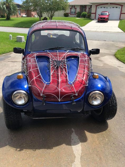 Spider-man Car, Spiderman Wedding, Spiderman Funny, Spider Men, Spiderman Gifts, Baby Spiderman, Spiderman Theme, Baja Bug, Batman Spiderman