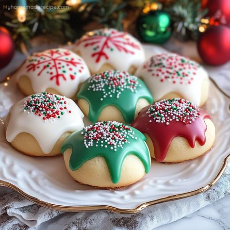 Italian Christmas Cookies Recipe | Soft and Festive - My Home Made Recipe Christmas Cookies To Make, Italian Christmas Cookie Recipes, Cookies 2023, Christmas Food Ideas, Cookies To Make, Baking List, Xmas Desserts, Italian Christmas Cookies, Delicious Christmas Cookies