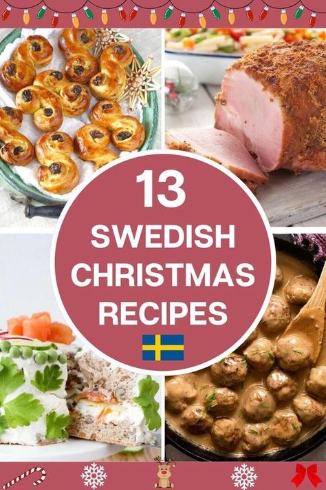 Wanna make traditional Swedish Christmas dinner? I bring you 13 Swedish Christmas Eve Food ideas that will amaze your guests! These traditional Swedish Christmas recipes are easy to follow, delicious and simple to make. Check out the list and see how Swedish Christmas food can be tasty! Scandinavian Christmas Dinner, Scandinavian Christmas Recipes, Scandinavian Christmas Food, Swedish Food Traditional, Christmas Eve Food Ideas, Christmas Eve Food, Traditional Swedish Christmas, Swedish Christmas Food, Swedish Christmas Traditions