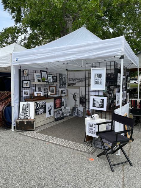 Art festival booth tent design Booth Business Ideas, Festival Design Outdoor, Diy Flea Market Booth, Art Show Booth Setup, Outdoor Art Show Display Ideas, Photography Craft Fair Booth, Business Booth Design, Outdoor Art Display, Vendor Booth Display Ideas Photography