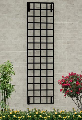 Wall Mounted Trellis, Clematis Trellis, Vertical Garden Plants, Metal Garden Trellis, Iron Trellis, Wall Trellis, Modern Trellis, Planter Trellis, Metal Trellis