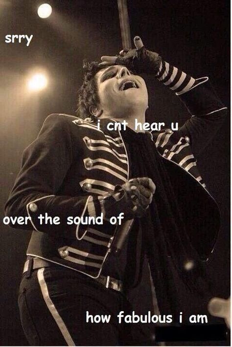 Hogwarts, Gerard Way, Black Parade, The Sound, The Black, Musician, Singing, Sound, Wattpad