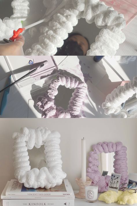 diy,foammirror,vlog,거울,꾸미기,방꾸미기,뷰티,메이크업,브이로그,일본,フォームミラー,foam mirror,expanding foam mirror,foam diy,diy foam furniture,foam mirror diy,foam mirror frame,foam mirror color,aesthetic room makeover,aesthetic room tour,aesthetic room,diy room decor,weekly vlog,makeover,bedroom make over,minimalist,minimal,가구,이케아,roomtour,home decor,budget friendly diy,aesthetic diy,decorating my home,diy foam mirror,diy mirror,diy aesthetic,popcorn mirror,diy mirror decor Diy Foam Mirror, Fall House Exterior, Dorm Wall Decor Ideas, Cozy Cubicle, Foam Mirror, Decor For Your Room, Fall Apartment Decor, Preppy Bedroom Decor, Halloween Bedroom Decor