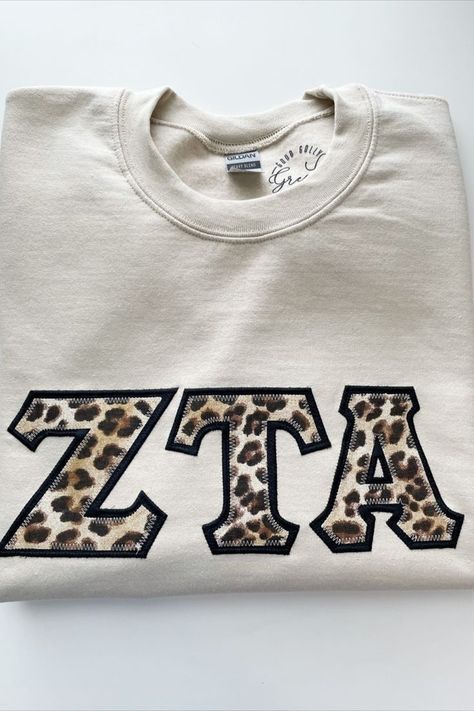 Sorority Letters Shirt, Sorority Letter Shirt, Stitched Letters Sorority, Sorority Stitched Letters, Sorority Letter Shirts, Sorority Letters Sweatshirt, Big Lil Gifts, Sorority Shirts Letters, Greek Letter Shirts