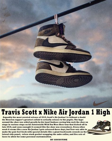 Air Jordans 1 High, Air Jordan Travis Scott, Jordans 1 High, Air Jordans 1, Jordan Travis Scott, Travis Scott Shoes, Nike Travis Scott, Travis Scott Jordan 1, 80s Poster