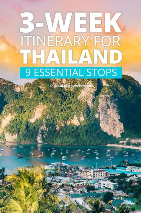 3 Week Thailand Itinerary, 3 Weeks In Thailand, Thailand 3 Weeks, Thailand Itinerary 3 Weeks, South Thailand Itinerary, Thailand Itinerary 2 Weeks, Malaysia Itinerary, Thai Land, Thailand Destinations