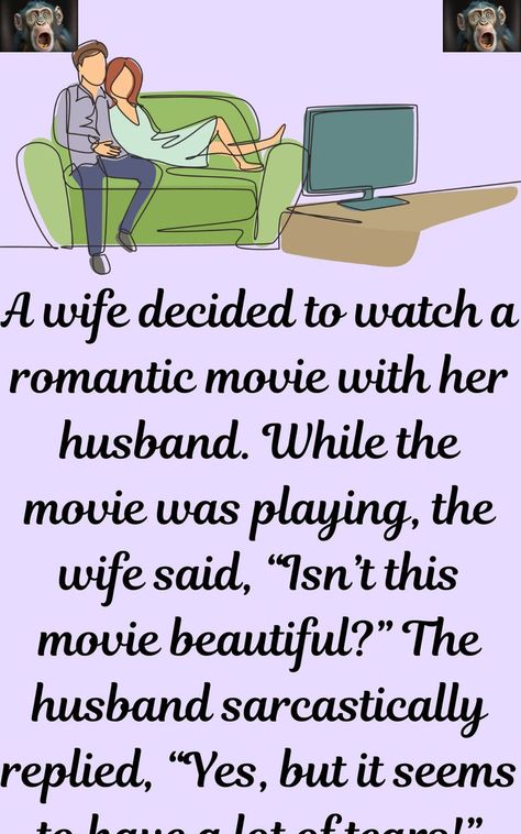 funny jokes Humorous Story In English, Romantic Jokes, Husband Wife Jokes, Movie Funny, Couples Jokes, Joke Stories, Latest Jokes, Jokes Humor, Witty One Liners