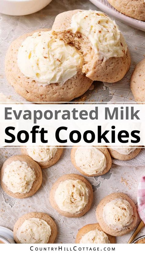 Things To Use Evaporated Milk For, Milk Replacement In Baking, Desserts To Make With Evaporated Milk, Deserts With Evaporated Milk Desserts, Sour Milk Cookie Recipes, What To Use Evaporated Milk For, Coconut Evaporated Milk Recipes, Ways To Use Evaporated Milk, Evaporated Milk Cookie Recipes