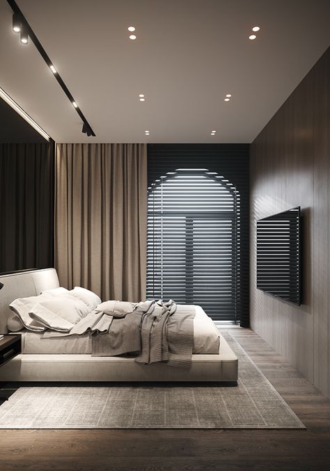 Ceiling Design Living Room, Modern Luxury Bedroom, Modern Bedroom Interior, Luxury Bedroom Master, Bedroom Bed Design, Modern Bedroom Design, Bedroom Layouts, Small Room Bedroom, Master Bedrooms Decor