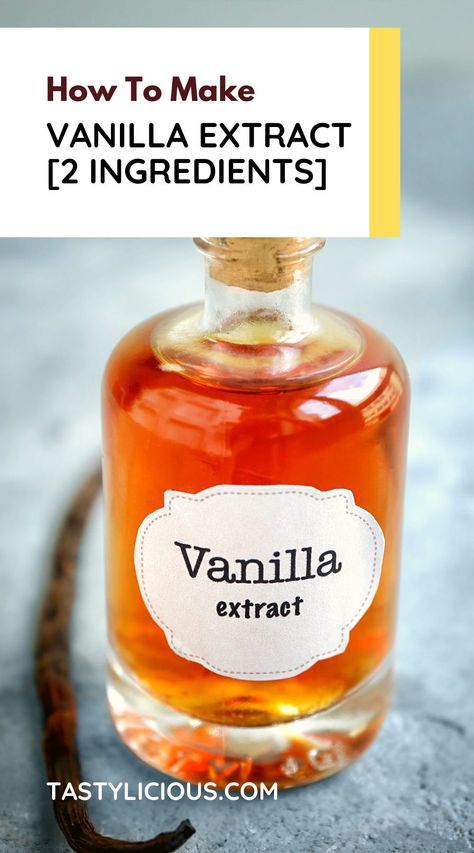 how to make vanilla extract quickly | how long does it take to make vanilla extract | How To Make Vanilla Extract Homemade Vanilla | Homemade Vanilla Extract | How to Make Vanilla Extract at Home | Vanilla Extract Ingredients | How is vanilla extract is made Make Vanilla Extract, Vanilla Extract Recipe, Homemade Vanilla Extract, Recipe From Scratch, Homemade Vanilla, 2 Ingredients, How To Make Cookies, Easy Homemade, Herbal Remedies