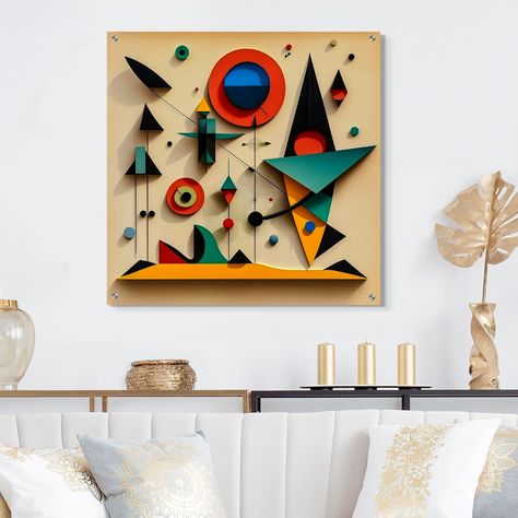 Abstract wall decor