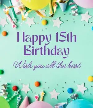 100+ Cute 15th Birthday Captions, Quotes & Wishes of 2022 | The Birthday Best Happy 15th Birthday Girl, Today Is Your Birthday, Happy 15th Birthday, Beautiful Birthday Wishes, Baby Girl Quotes, Birthday Poems, Dear Daughter, Birthday Captions, Birthday Congratulations