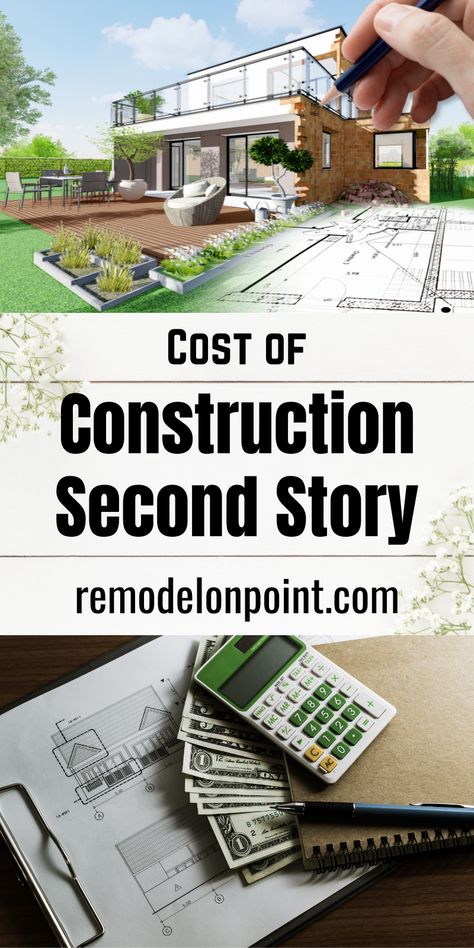 The question always arises if it is better to move into new place or rebuild existing house with adding second story. In our article we explain all associated costs that accumulate during second floor addition project. 2nd Floor Addition Plans, Extending House Ideas, How To Add A Second Story To Your Home, Building Second Story Addition, Adding Second Story To Ranch Floor Plans, Second Floor Extension Ideas, Add A Second Floor To A Ranch House, Add 2nd Story To House, Adding Second Story To Bungalow