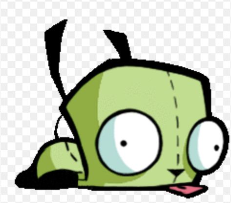 Gir Pfp Invader Zim, Gir Invader Zim Icons, Invader Zim Tattoo, Zim Icon, Grr Invader Zim, Gir Pfp, Gir Invader Zim, Pokemon Tattoos, Pokemon World