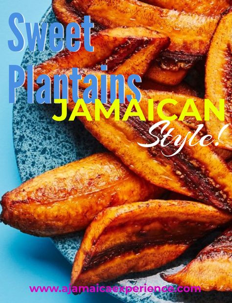 Fried Plantain Recipe Jamaican, Plantain Recipes Jamaican, Meals With Plantains, Jamaican Side Dishes Vegetables, Plantains Recipes Sweet, Fried Plantains Jamaican, Jamaican Recipes Sides, How To Cook Plantains Recipes, Jamaican Plantain Recipe