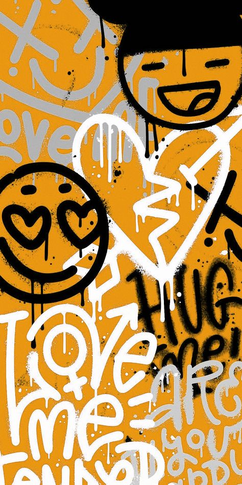 Graffiti Doodles Wallpaper, Graphity Street Art Wallpaper, Graffiti Artist Aesthetic, Small Graffiti Art, Graffiti Painting On Wall, Graffiti Wallpaper Aesthetic, Street Art Graffiti Wallpaper, Graffiti Background Ideas, Grafitti Background