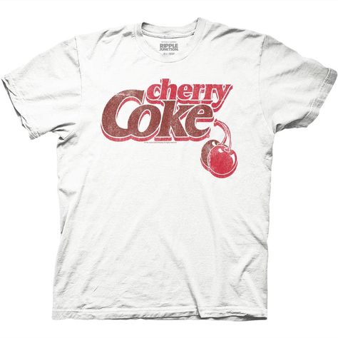 PRICES MAY VARY. ENJOY: Share your love of Cherry Coke with the world with this fun gear! FANDOMS ARE THE BEST: Face it, we all love a good fandom. How about representing your favorite drink while rocking this sweet Cherry Coke shirt? Our Cherry Coke tees are more than just a t-shirt. They are a way to bond with friends. WHAT’S MY SIZE AGAIN?: Forget your size after drinking all night? We’ve got you. This cool shirt is available in sizes S–3XL (select color available in size 4XL and 5XL). Body w Coke Logo, Cherry Graphic, Cherry Drink, Cherry Coke, Best Face, Graphic Apparel, All Love, Crew Neck Shirt, Graphic Shirts