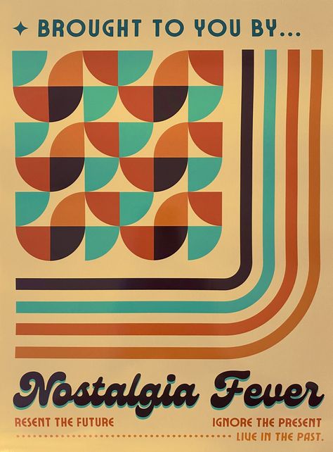 "Nostalgic 70s/60s retro poster/wall art This poster is an original vintage advertisement design (the first variation from my \"Nostalgia Fever\" poster line) and has a gloss finish. The 60s/70s and nostalgic details both mirror any aesthetic. Its vibrant and soft colors make a nice addition to any bedroom, dorm room, or living room- it brightens up any space! This poster makes a great birthday gift or holiday gift, but also is perfect for treating yourself. It's an excellent choice for any vint Retro 60s Aesthetic, 1960s Posters, 60s Aesthetic, Retro Style Art, Advertisement Poster, 70s Nostalgia, Retro Graphic Design, 60s Retro, Retro Theme