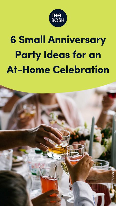 Open House Anniversary Party, Anniversary Party At Home Ideas, 1st Anniversary Party Ideas, 50th Anniversary Dinner Party, 25 Year Wedding Anniversary Party Ideas, Small Celebration Ideas, Silver Anniversary Party Ideas, Small Anniversary Party Ideas, 65th Anniversary Party Ideas