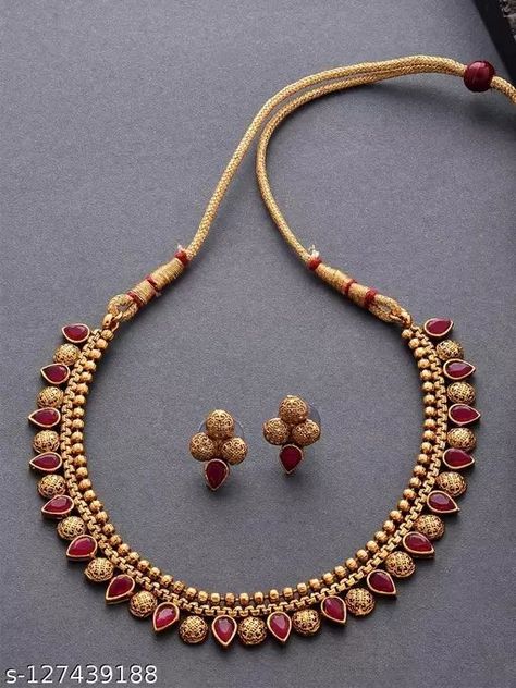 Indian Wedding Jewelry Sets, Stone Necklace Set, Necklace Set Indian, Indian Necklace, Wear Necklaces, Choker Necklace Set, Choker Set, Indian Wedding Jewelry, Gold Necklace Set