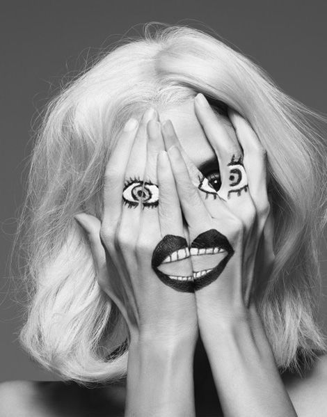 "Peek-A-Boo" | Model: Unlisted, Photographers: Inez van Lamsweerde and Vinoodh Matadin, V Magazine, October 2006 Diane Arbus, Cindy Sherman, Bruce Weber, David Sims, Self Portrait Photography, Steven Meisel, Foto Tips, Photography Subjects, Face Recognition