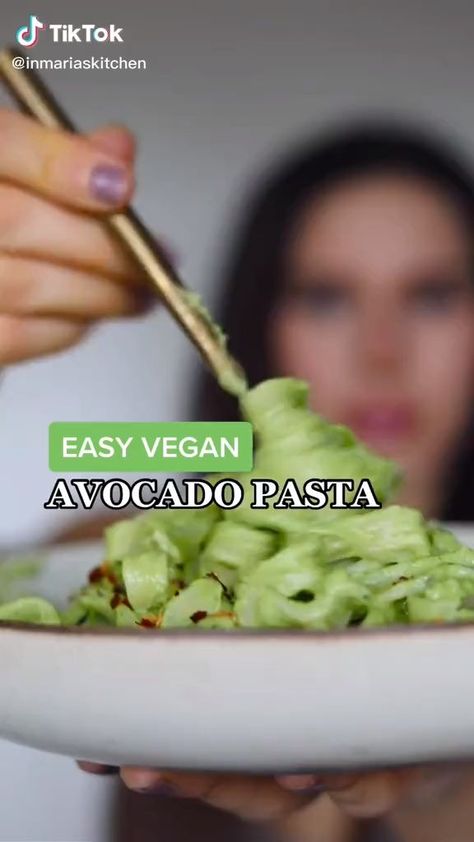 May 3, 2021 - This vegan avocado pasta is tangy, flavourful and ready in 15 minutes. Great for a quick lunch or dinner that's easy to make gluten-free! Food With Avocado Dinners, How To Make Avocado Pasta, Easy Meals With Avocado, Food With Avocado Ideas, Lunch Ideas And Recipes, Avocado Diet Recipes, Quick Easy Healthy Food Ideas, Healthy Food Ideas For Lunch Easy Meals, Delicious Diet Recipes