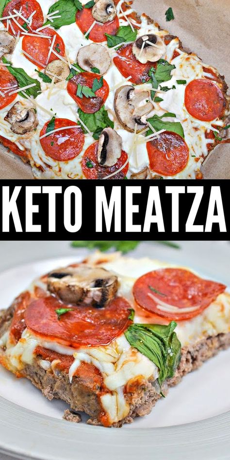 Keto Meatza #ketomeatza #meatza Keto Meals Hamburger Meat, Keto Dinner With Hamburger, Keto Hamburgers Ground Beef, Keto Beef Dinners, Keto Recipes For Ground Beef, Keto Dinners With Hamburger Meat, Keri Hamburger Recipes, Low Carb Red Meat Recipes, Keto Meatza Pizza