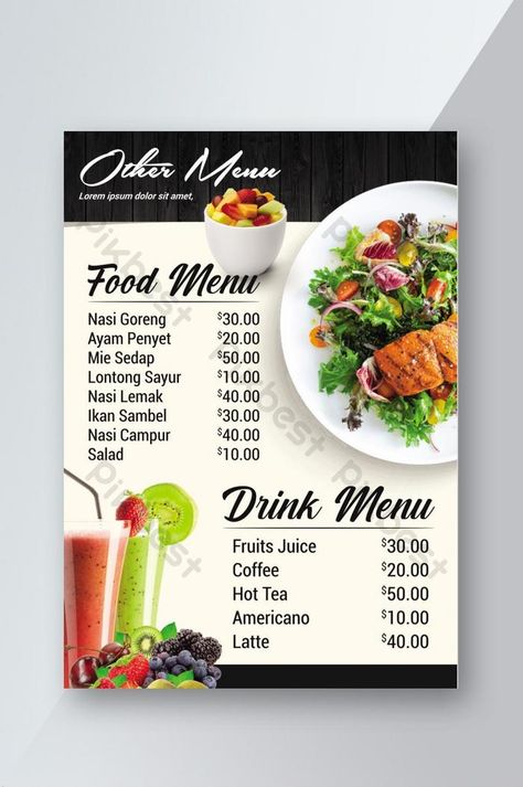 Printable Restaurant Menu template#pikbest#Templates#Flyer#Promotion Healthy Restaurant Menu Design, Restaurant Pamphlet Design, Flyers Food Design, Menu Template Free Printable Restaurant, Resturant Menue Ideas, Restaurant Menu Design Ideas Templates, Creative Restaurant Menu Design Ideas, Menu Restaurant Ideas, Menu Card Design Creative