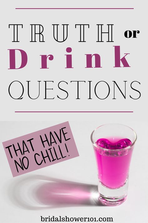 Questions For Drinking Game, Drunk Questions To Ask, Drunk Game Questions, Answer Or Drink Questions, Drinking Games For 3 People, Drinking Truth Or Dare Questions, Truth Or Drink Questions Spicy, Truth Or Drink Questions Party Games, Truth Or Dare Drinking Game