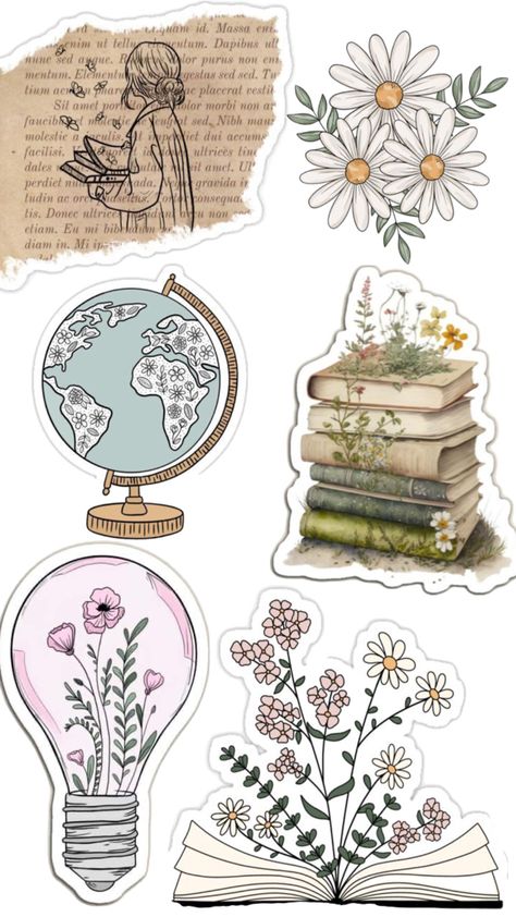 Animal Stickers Printable, Butterfly Stickers Printable, Printable Aesthetic Stickers, Birthday Stickers Printable, Coffee Stickers Printable, Stickers Printable Cute, Anime Stickers Printable, Kpop Stickers Printable, Vintage Aesthetic Stickers