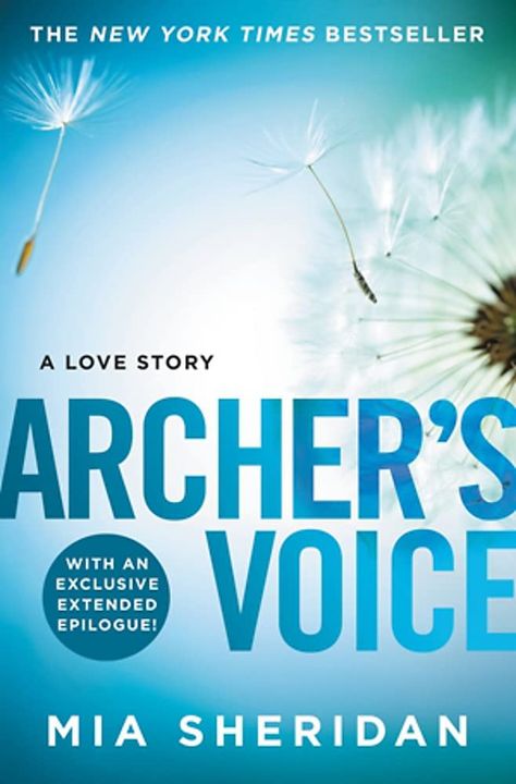 Archer's Voice, Mia Sheridan, Small Town Romance, Touching Stories, Slow Burn, Colleen Hoover, Contemporary Romances, Wall Street Journal, Romance Novels