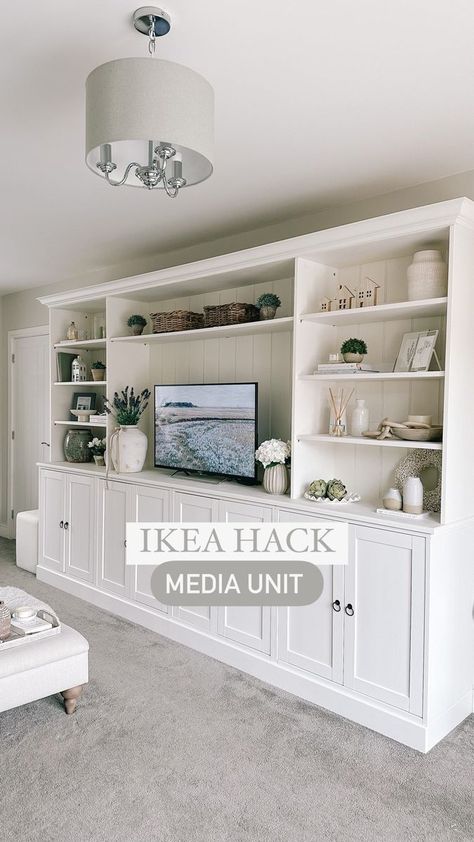 Kayla Reynolds on Reels | lostfrequencies · Original audio Ikea Tv Wall Unit, Built In Tv Unit, Built In Tv Cabinet, Built In Tv Wall Unit, Built In Wall Units, House Purchase, Billy Ikea, Ikea Built In, Tv Built In