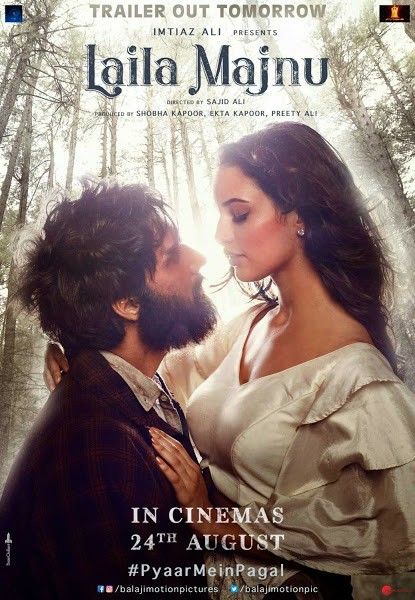 Laila Majnu 2018, Imtiaz Ali, Tripti Dimri, Bollywood Movie Songs, Youth Of Today, Bollywood Posters, Movies Quotes Scene, Movie Info, Film Posters Vintage