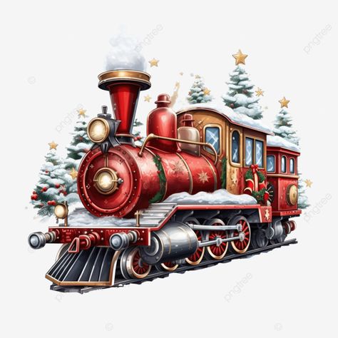 merry christmas train with spheres design winter season and decoration theme christmas star christ Christmas Train Clipart, Christmas Train Illustration, Christmas Illustration Art, Block Ornaments, Train Png, Christmas Trains, Merry Christmas Images Free, Winter Train, Train Clipart