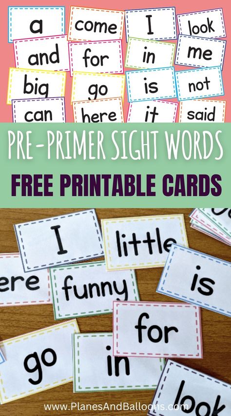 Pre Kindergarten Sight Words List, Pre K Site Words, Prek Site Words, Sight Words For Pre K, Sight Words Pre K, Teach Sight Words At Home, Sight Word Order To Teach, How To Introduce Sight Words Preschool, Tk Sight Words