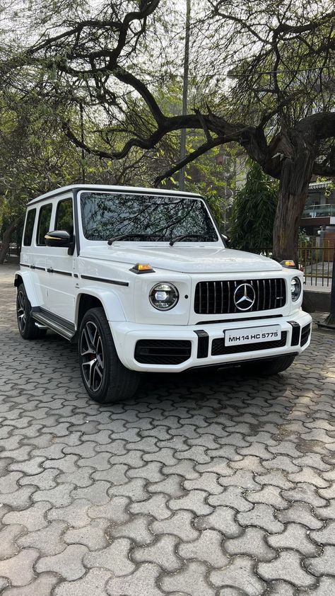 Mercedes G Wagon White, White G Wagon, G Wagon Amg, Mercedes Benz India, Mercedes G500, Mercedes Jeep, G 63 Amg, Luxury Mercedes, G 63