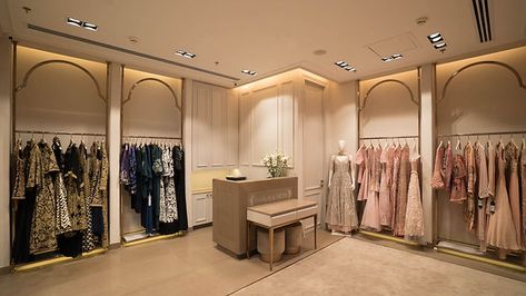 pankaj and nidhi | Studio Incept Small Boutique Interior Design Indian, Boutique Interior Design Indian, Luxury Boutique Interior, Small Boutique Interior Design, Boutique Shop Interior, Small Boutique Interior, Clothing Boutique Interior, Bridal Boutique Interior, Interior Design Indian