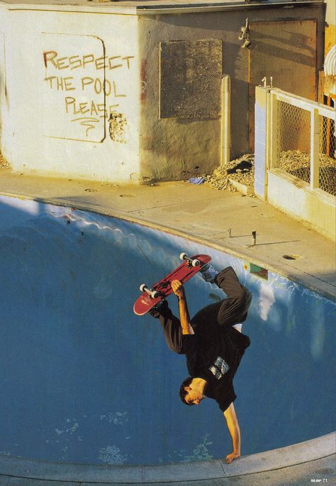 lance mountain Skateboard, Pool