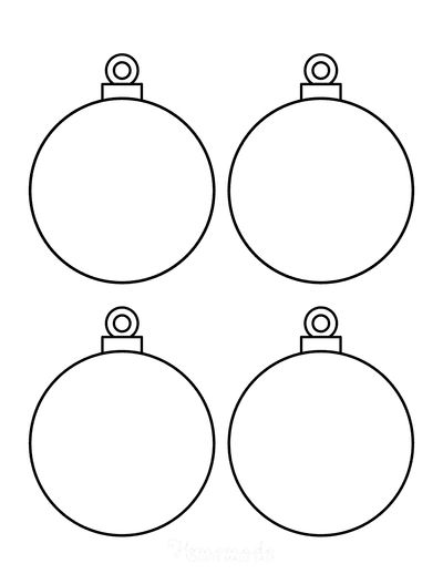 Christmas Bauble Template Printable, Coloring Ornaments Free Printable, Ornament Shapes Free Printable, Paper Ornaments Template, Ornament Activity For Kids, Christmas Bulb Coloring Page, Christmas Ornament Cutouts Printable, Christmas Coloring Activities For Kids, Christmas Projects For Kids To Make