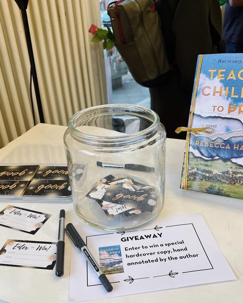 Terrific evening at the Teach the Children to Pray launch party last night. Completely wore this introvert out, but it was genuinely wonderful to see how many people turned up. (And many of them bought the book to boot!) #booklaunch #historicalfiction #thirtyyearswar #indieauthor Launch Party Activities, Book Publishing Party, Book Launch Ideas, Book Launch Event, Author Inspiration, Book Release Party, Book Tasting, Book Launch Party, Book Pictures