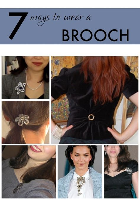 Wondering how to wear a brooch -- and if it has any place in your work wardrobe? We rounded up SEVEN totally work-appropriate ways to wear a brooch. http://corporette.com/how-to-wear-a-brooch/?utm_campaign=coschedule&utm_source=pinterest&utm_medium=Corporette%C2%AE&utm_content=How%20to%20Wear%20a%20Brooch Brooch Outfits, Brooch Outfit Ideas, Jewellery Hacks, Brooch Outfit, Wear A Brooch, Antique Pins, Clothing Details, Workwear Fashion, Jewelry Armoire