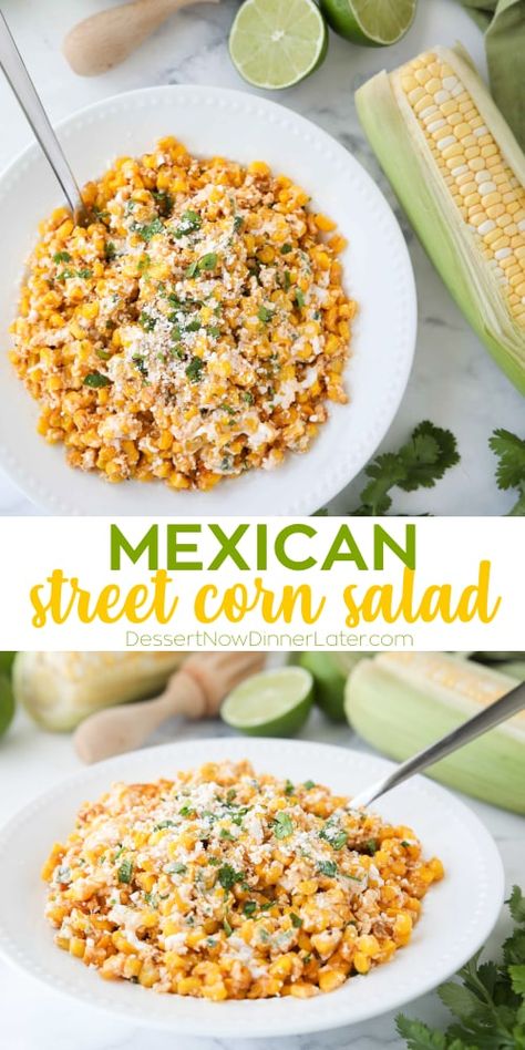 Elote Salad Canned Corn, Walking Taco Bar Party Sides, Camping Buffet Ideas, Street Corn Crockpot Recipe, Bible Study Food Ideas Recipes, Mexican Street Corn With Canned Corn, Real Mexican Food Recipes Homemade, Mexican Side Dishes Easy Healthy, Easy Pool Day Food