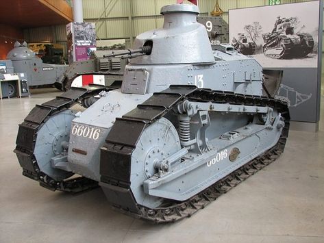 Paving the Way for Tank Development - Renault FT 17 in 30 Cool Photos Ww1 Tanks, Ww1 History, Ww 1, Small Tank, Battle Tank, Tanks Military, Military Equipment, Aircraft Carrier, Armored Vehicles