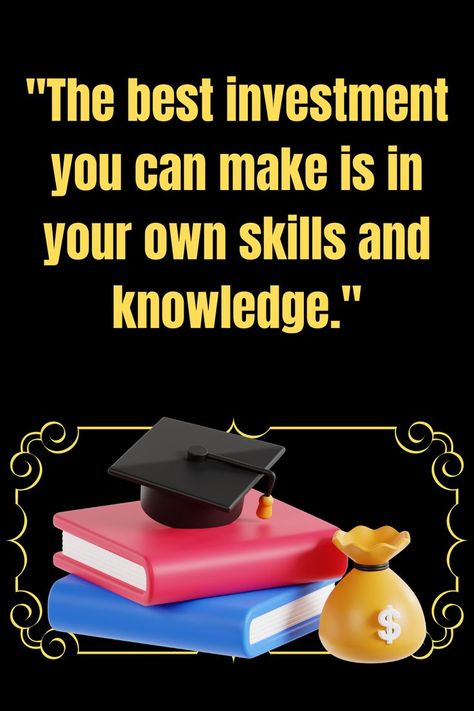 The best investment you can make is in your own skills and knowledge. Classic Hollywood Glamour, Best Investment, Best Investments, Hollywood Glamour, Classic Hollywood, Financial Freedom, Literacy, Investment, Good Things