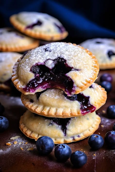 Cherry And Blueberry Pie, Baking Recipes Fruit, Apple Blueberry Dessert, Blueberry Lemon Heaven Cookies, Blueberry Easy Dessert, Recipes With Blueberry Jam, Blueberry Whoopie Pies, Blueberry Cobbler Cookies, Baked Pastry Recipes