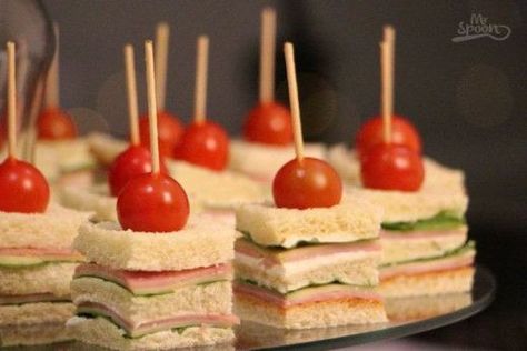 35+ Easy New Years Eve Appetizers That Are Make-Ahead | HubPages New Years Eve Appetizers, Recept Sandwiches, Easy Canapes, Fresh Appetizers, New Year's Eve Appetizers, Party Sandwiches, Crowd Pleasing Appetizers, Party Food Buffet, Meat Platter