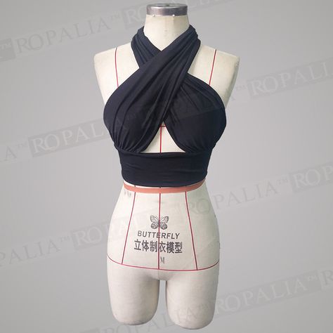 Bandage Bra, Halter Shirt, Halter Neck Crop Top, Strapless Bustier, Backless Crop Top, Bralette Crop Top, Crop Top Outfits, Cropped Tops, Sleeveless Crop Top