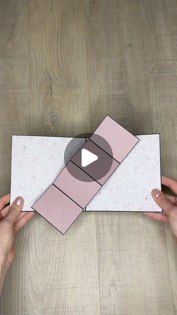 Twist Panel Pop Up Cards, Making A Pop Up Card, Cute Birthday Cards Diy Creative, Accordion Fold Card, Pop Up Thank You Card, How To Pop Up Card, Valentine Card Ideas Handmade Paper Crafts, Pop Up Scrapbook Tutorial, Pop Up Christmas Cards Diy Tutorials