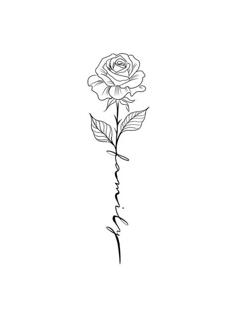 Rose Down Spine Tattoo, Sweet But Physco Tattoo, Rose With Writing Tattoo, Rose Tattoo With Quote, Spine Tattoos For Women Rose, Rose Tattoo With Writing, Rose Tattoo Unique, Rose Spine Tattoos For Women, Tattoos White Background