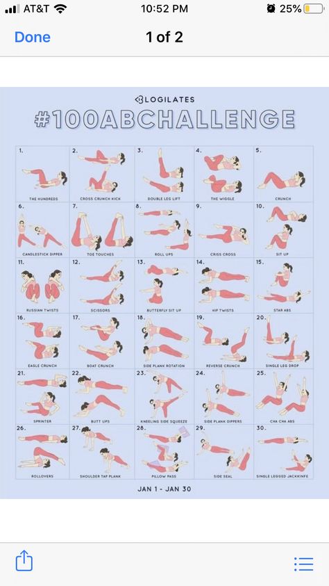 Workout For 30 Days, Abs Pilates, Knee Fat, Workout Sheets, Toning Workout, 30 Day Ab Challenge, Toe Touches, Workout List, Ab Challenge